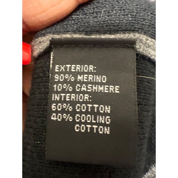 Mack Weldon Mens Gray V-Neck Tech Cashmere Sweater M - Picture 7 of 8